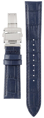 Blue leather strap Orient Star UL025013J0, folding clasp (for model RE-AV00)