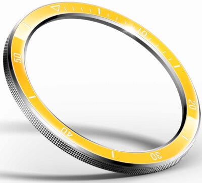 Replacement lunette for Xiaomi Watch S3 Bezel (Yellow)