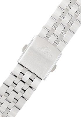 Silver steel bracelet Orient UM035111J0, folding clasp (for model RA-AC0F)
