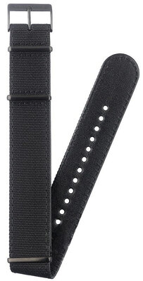 Textile strap Orient Star UL00K012M0 21mm (pro RE-AU02), black, NATO