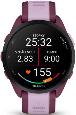 Garmin Forerunner 165 Music, Berry/Lilac