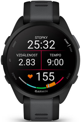 Garmin Forerunner 165 Music, Black/Slate Gray