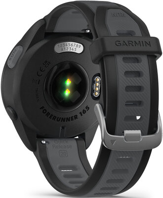 Garmin Forerunner 165, Black/Slate grey