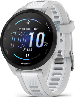Garmin Forerunner 165, Mist grey/Whitestone