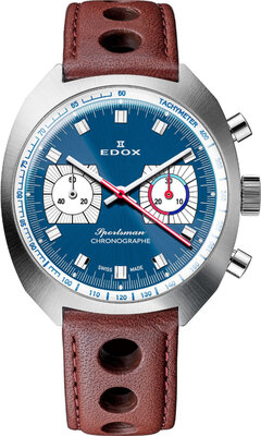 Edox Sportsman Automatic 08202-3bu-buin Limited Edition 600pcs (+ spare strap)