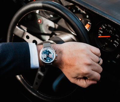 Edox Sportsman Automatic 08202-3bu-buin Limited Edition 600pcs (+ spare strap)