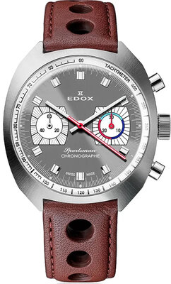 Edox Sportsman Automatic 08202-3g-gin Limited Edition 600pcs (+ spare strap)