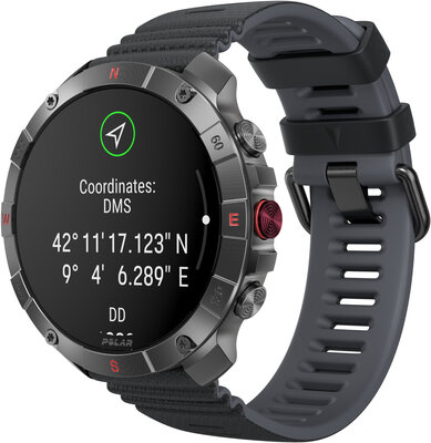 Polar Grit X2 Pro Titan, size M/L (+ replacement strap)