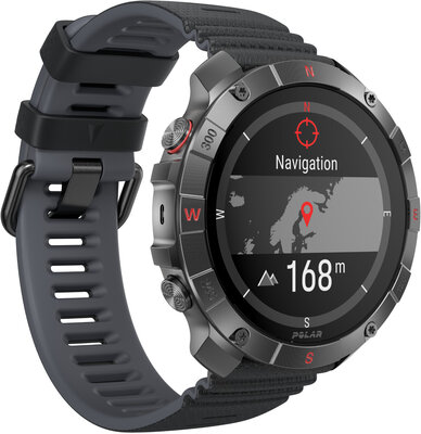 Polar Grit X2 Pro Titan, size M/L (+ replacement strap)