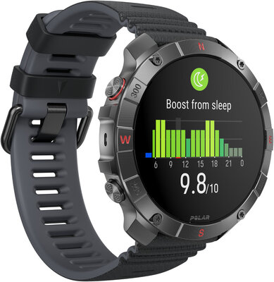 Polar Grit X2 Pro Titan, size M/L (+ replacement strap)