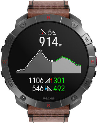 Polar Grit X2 Pro Titan, size M/L (+ replacement strap)