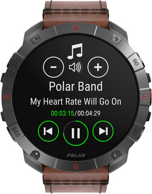 Polar Grit X2 Pro Titan, size M/L (+ replacement strap)