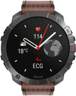 Polar Grit X2 Pro Titan, size M/L (+ replacement strap)