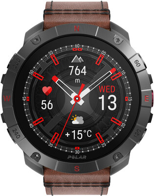 Polar Grit X2 Pro Titan, size M/L (+ replacement strap)