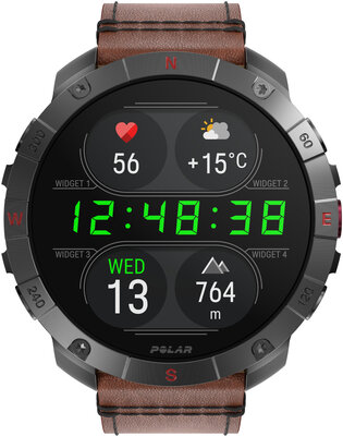 Polar Grit X2 Pro Titan, size M/L (+ replacement strap)