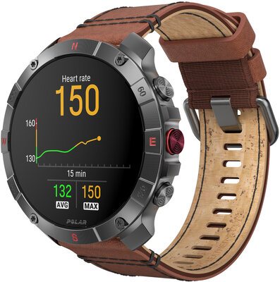 Polar Grit X2 Pro Titan, size M/L (+ replacement strap)