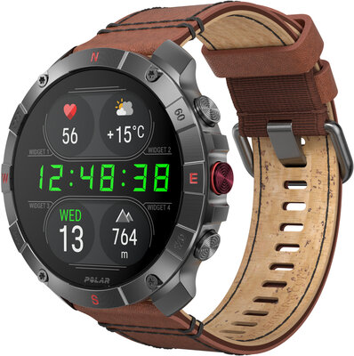 Polar Grit X2 Pro Titan, size M/L (+ replacement strap)