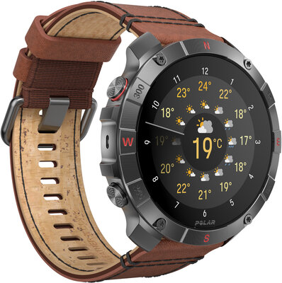 Polar Grit X2 Pro Titan, size M/L (+ replacement strap)