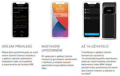 Garmin BPM Index Smart Blood Pressure Monitor