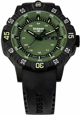 Traser P99 Q Tactical Green Rubber