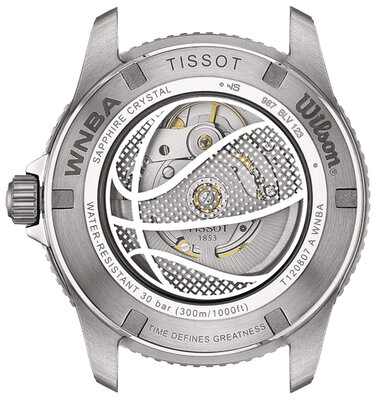 Tissot Seastar 1000 Wilson WNBA Automatic 80 T120.807.17.051.00 (+ replacement strap)