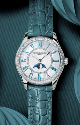 Frederique Constant Classics Lady Automatic Diamonds Moonphase FC-331MPWTD3BD6