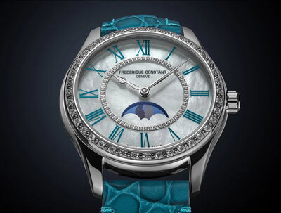 Frederique Constant Classics Lady Automatic Diamonds Moonphase FC-331MPWTD3BD6