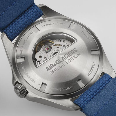 Hamilton Khaki Aviation Pilot Day Date Automatic H64655941 Air-Glaciers Special Edition (+ replacement strap)