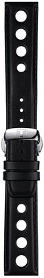 Leather strap Tissot T852.037.163 20mm, black, Quick Release