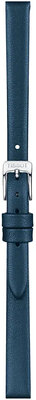Leather strap Tissot T852.043.163 9mm, Blue, Quick Release