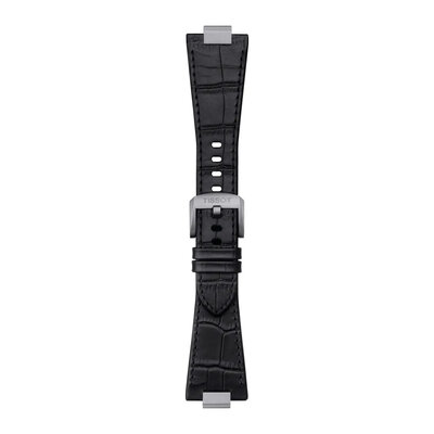 Leather strap Tissot T852.047.562 (for the model Tissot PRX 40mm), black, Quick Release
