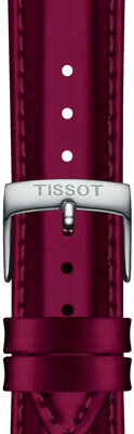 Tissot T852.048.152 burgundy leather strap