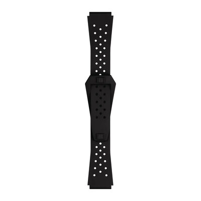 Rubber strap Tissot Sideral T852.048.857 20mm, black, Quick Release