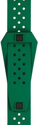 Rubber strap Tissot Sideral T852.048.862 20mm, Green, Quick Release