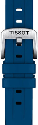 Blue rubber strap Tissot T852.044.837