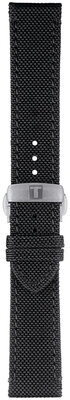 Textile strap Tissot T852.043.157 21mm, black, Quick Release