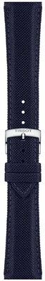 Textile strap Tissot T852.048.185 21mm, Blue, Quick Release
