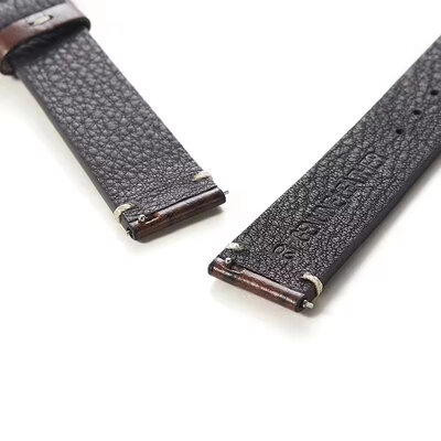 Leather strap Ricardo Firenze, Brown, Quick Release