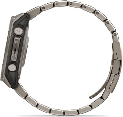 Garmin Fenix 8 AMOLED 47 mm, Exclusive Titanium Graphite Titanium Band (Premium) (+ extra strap)