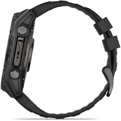 Garmin Fenix 8 AMOLED 51mm, Sapphire Carbon Gray DLC Titanium Black