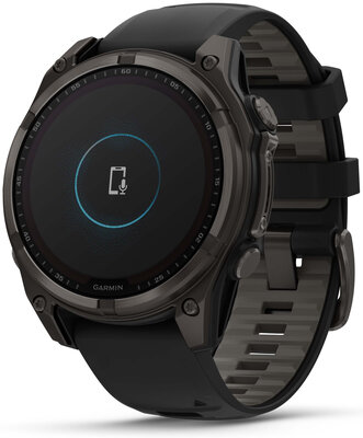 Garmin Fenix 8 SOLAR 47 mm, Sapphire Carbon Gray DLC Titanium Black