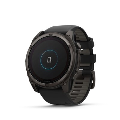 Garmin Fenix 8 SOLAR 51 mm, Sapphire Carbon Gray DLC Titanium Black
