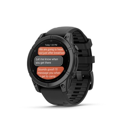 Garmin Fenix E Stainless Steel Carbon Gray