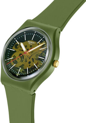 Swatch Thru The Greenery SO28G110
