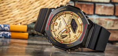 ずみばみ　G-SHOCK ブラック/ゴールド gbm-2100RH-AJR Casio G-Shock GBM-2100RH-1A Rui Hachimura