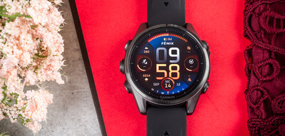 Garmin Fenix 8 AMOLED 43 mm, Sapphire Carbon Gray DLC Titanium Black