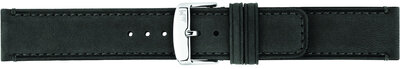Leather strap Morellato Coubert 6021C38.090 M, black