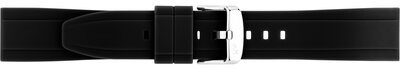 Rubber strap Morellato Moon 6060556.019 M, black, Quick Release