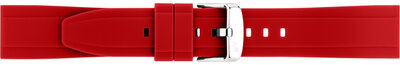Rubber strap Morellato Moon 6060556.083 M, red, Quick Release