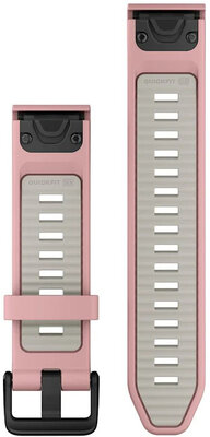 Silikonový řemínek Garmin 20mm, Dust Rose, QuickFit, 010-13391-05